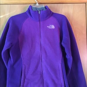 THE NORTH FACE FULL ZIP FLEECE JACKET